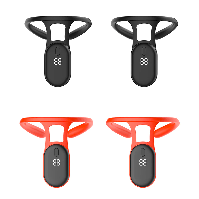 KJ 2PCS Black+2PCS Red🔥70%OFF🔥($19/PCS) SLIMORY Ultrasonic Lymphatic Soothing Neck Instrument