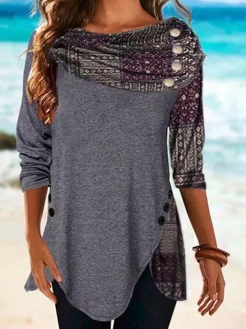 T-shirts Women Striped Casual Shirts & Tops