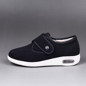 black / 42 Plus Size Wide Diabetic Shoes For Swollen Feet Width Shoes