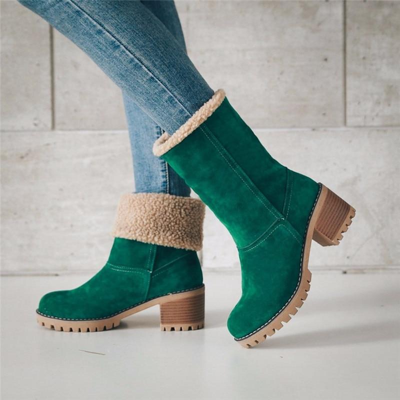 Boots 2 / Green Orthopaedic Boot - Harper