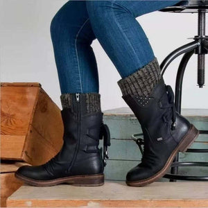 Boots Women Winter Platform Wedges Boots