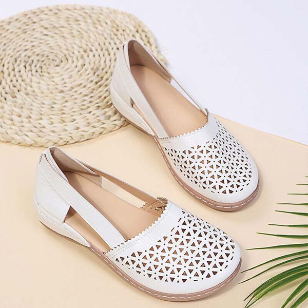 Casual Shoes Breathable Wide Toe Flower Sandals