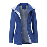 detachable hood trench coat Women's Cross border Women's oversize Amazon trench coat