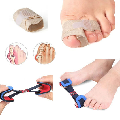 Foot Care 7pcs 7 PCS SET Bunion Sleeves, Hallux Valgus Corrector, Alignment Toe Separator, Metatarsal Splint, Orthotics Pain Relief, Foot Care Tools