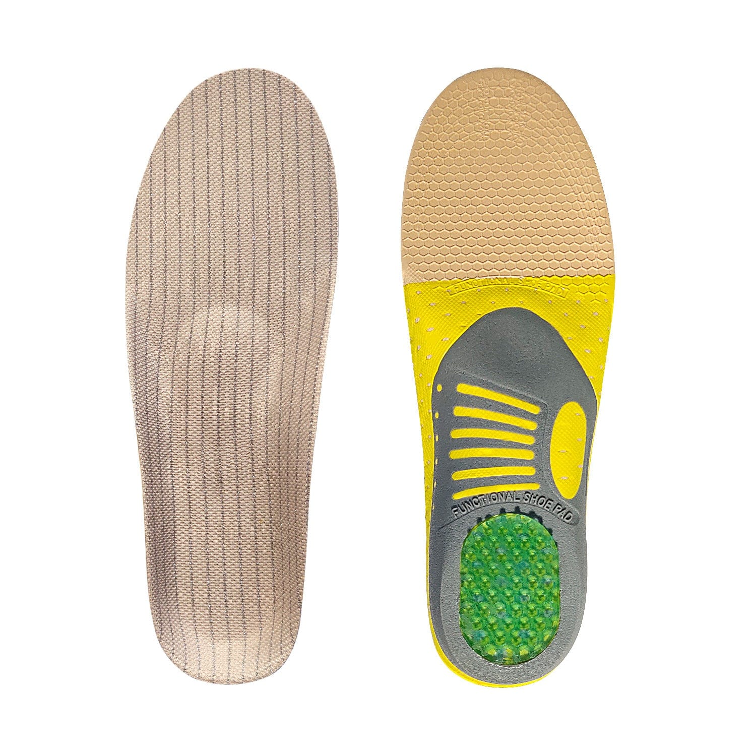 Insole green / S(35~40) Flat Foot Corrective Insoles For Men & Women