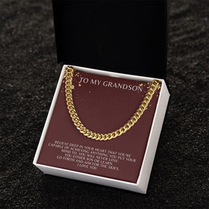 Jewelry Cuban Link Chain For My Grandson - 1