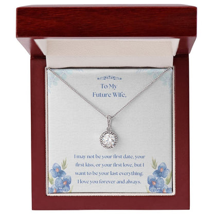 Jewelry Luxury Box w/ LED Eternal Hope Necklace For Future Wife