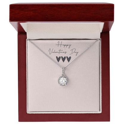 Jewelry Luxury Box w/ LED Eternal Hope Necklace For My Valentine