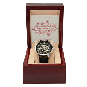 Jewelry Men's Openwork Watch