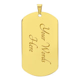 Jewelry Never Forget That Dog Tag For My Son