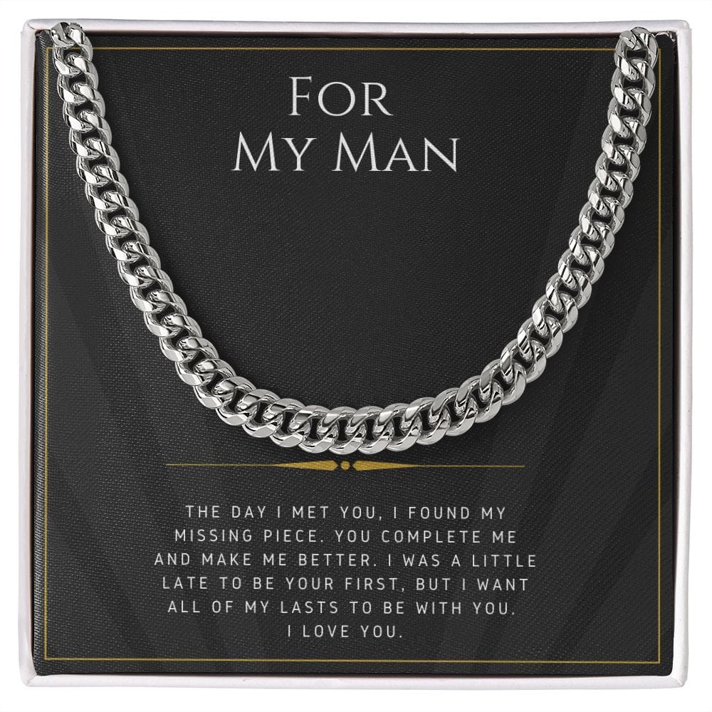 Jewelry Stainless Steel / Standard Box Cuban Link Chain For My Man