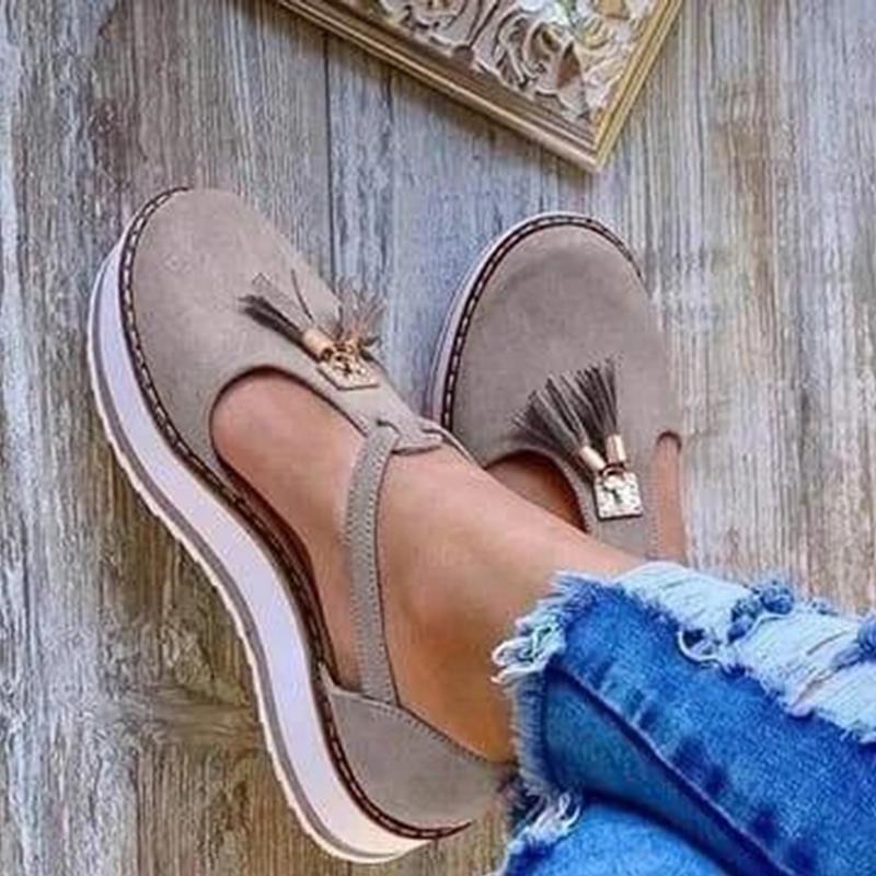 Loafers Women's Casual Tassel Shoes