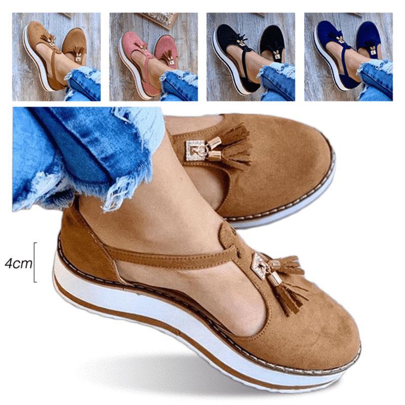 Loafers Women's Casual Tassel Shoes