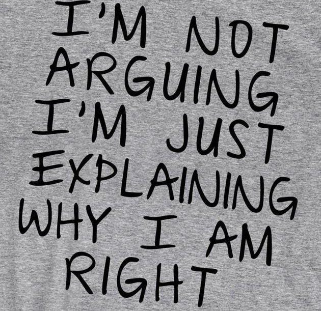 Long Sleeve Tops Women I am not arguing Sweatshirt