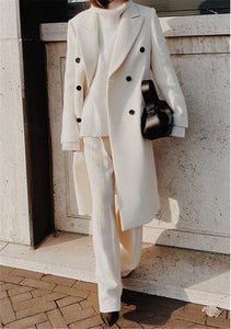 Long Woolen Coat