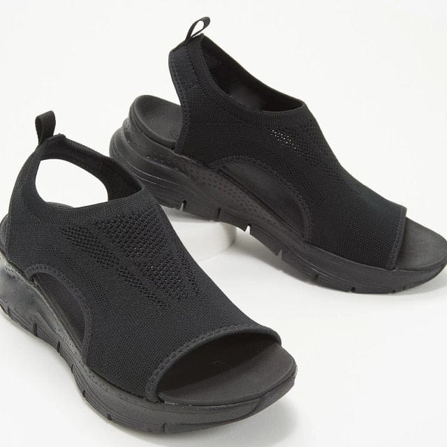 Slippers black / 2.5 Summer Washable Slingback Orthopedic Slide Sport Sandals