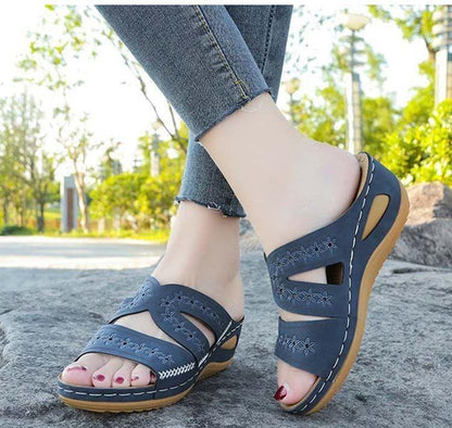 Slippers Women Premium Orthopedic Thick Platform Large Size Slipper Sandals