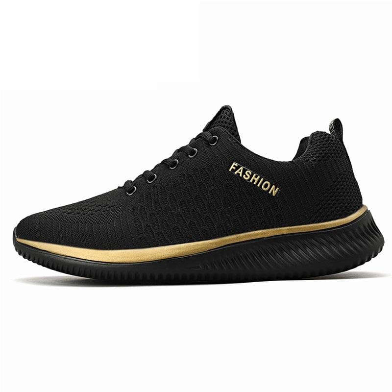 Sneakers Gold Black / 2 Orthopaedic Sneakers - Fashion Athletic
