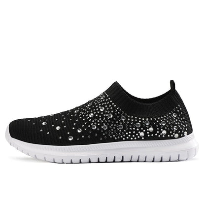 Sneakers Women Knitted Slip On Trainers