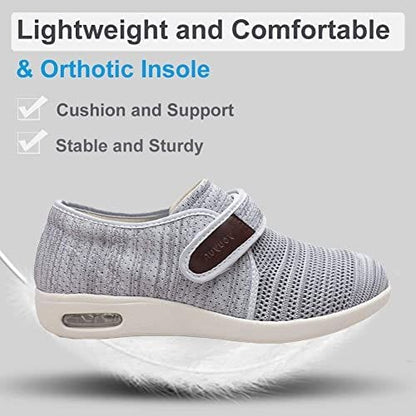 Wide Slip On Athletic Casual Shoes