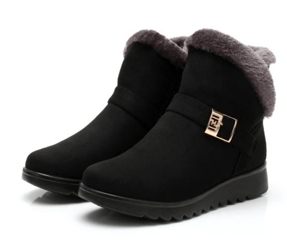 Women's Winter Warm Fur Lining Ankle Boots