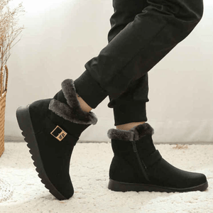 Women's Winter Warm Fur Lining Ankle Boots